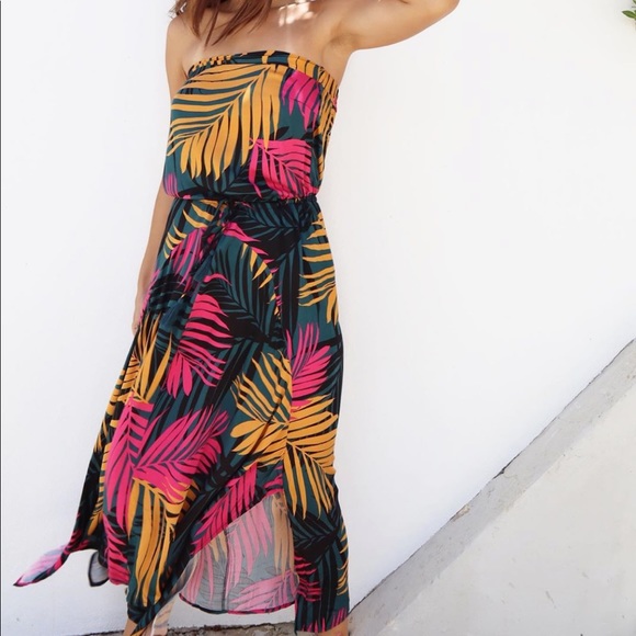 FLORAL JUMPSUIT - Picture 2 of 5